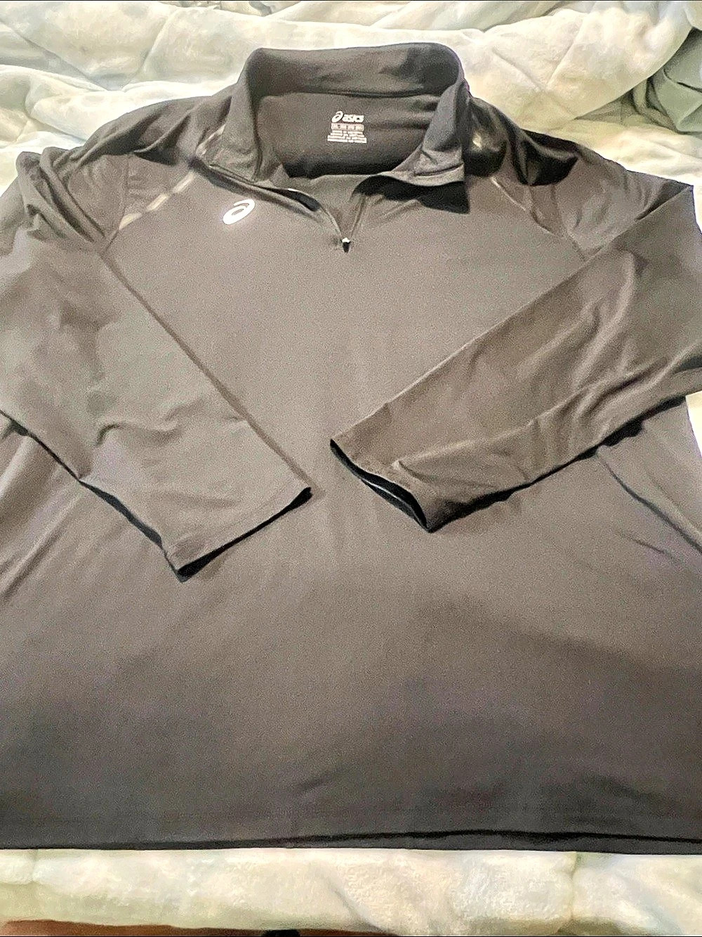 ASICS Core Quarter-Zip Pullover Black 3XL